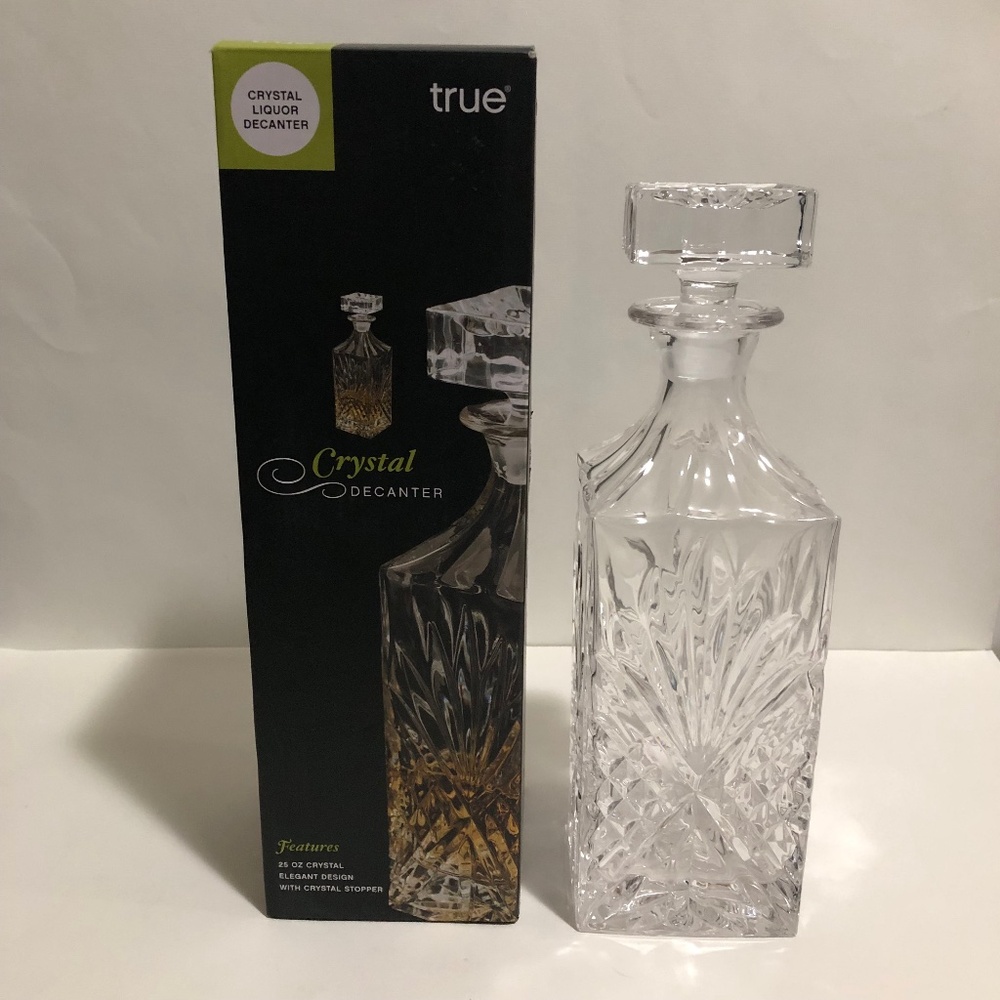 True Liquor Crystal Decanter